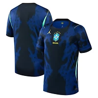 Men's Jordan Brand  Blue Brazil National Team 2026 Away Stadium Replica Jersey