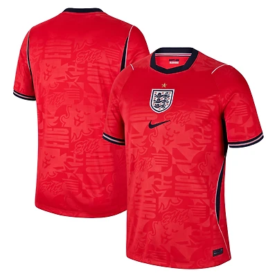 Men's Nike Red England National Team 2026 Away Stadium Replica Jersey