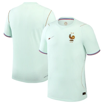 Men's Nike Green France National Team 2026 Away Match Authentic Jersey