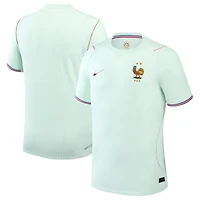 Men's Nike  Green France National Team 2026 Away Match Authentic Jersey