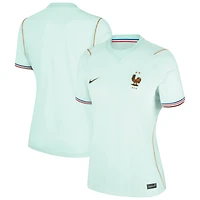 Women's Nike  Green France National Team 2026 Away Stadium Replica Jersey