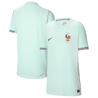 Youth Nike  Green France National Team 2026 Away Match Authentic Jersey