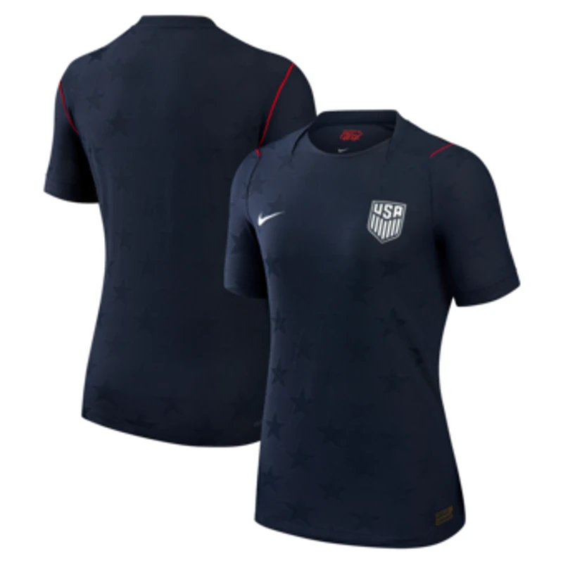 Women's Nike  Blue USMNT 2026 Away Match Authentic Jersey