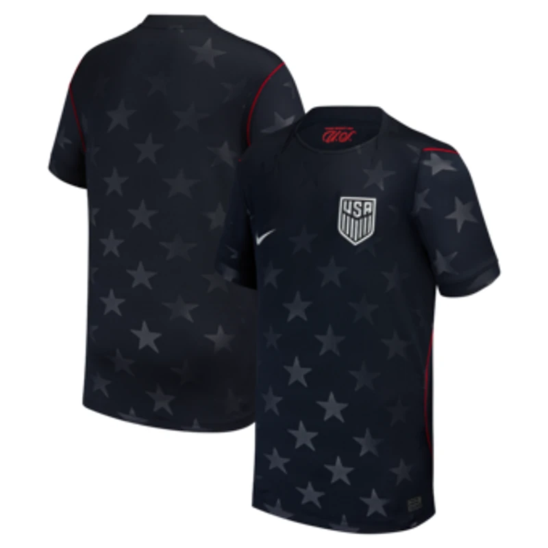 Youth Nike Blue USMNT 2026 Away Stadium Replica Jersey