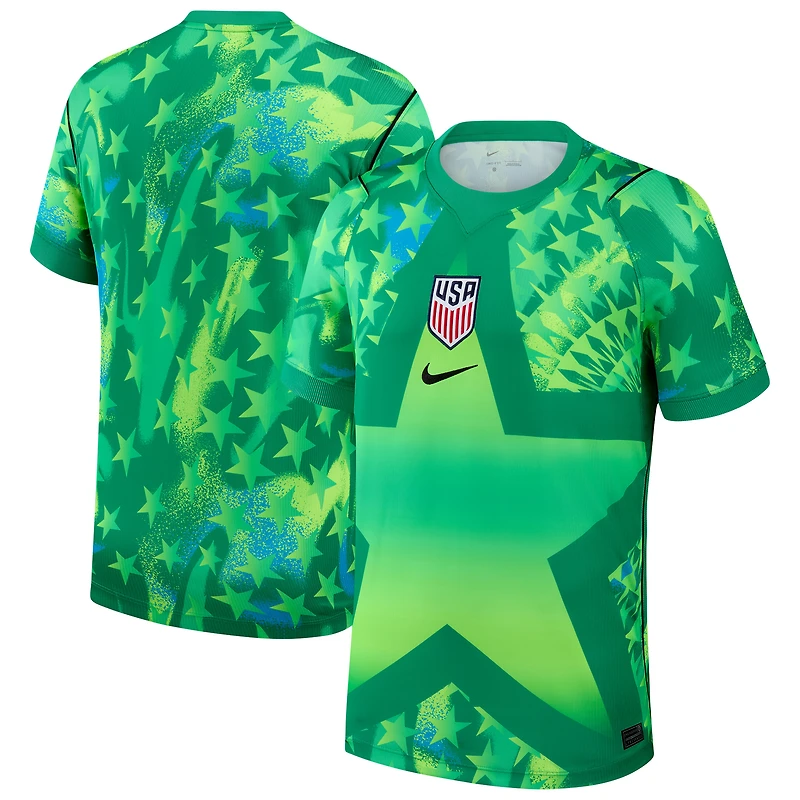 Men's Nike  Green USMNT 2026 Stadium Replica Goalkeeper Jersey