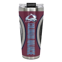 Colorado Avalanche 32oz Big Slim Game Puck Travel Tumbler