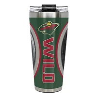 Minnesota Wild 32oz Big Slim Game Puck Travel Tumbler