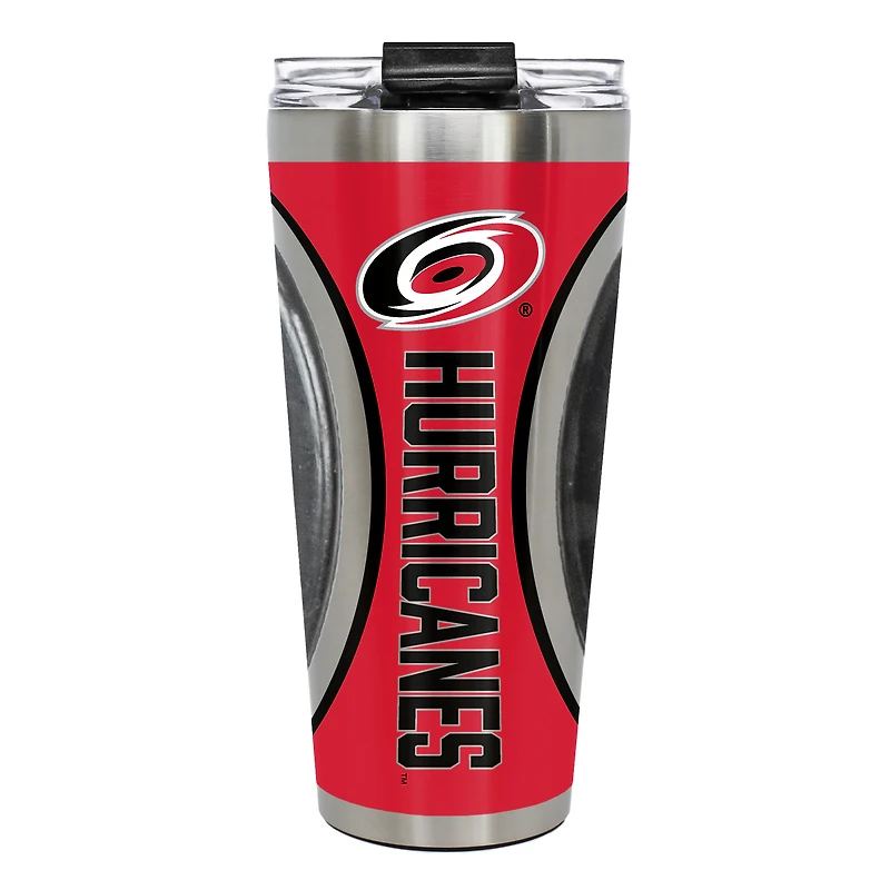 Carolina Hurricanes 32oz Big Slim Game Puck Travel Tumbler