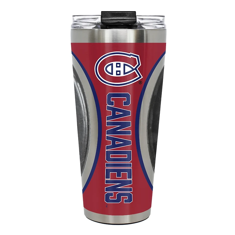Montreal Canadiens 32oz Big Slim Game Puck Travel Tumbler