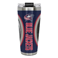 Columbus Blue Jackets 32oz Big Slim Game Puck Travel Tumbler