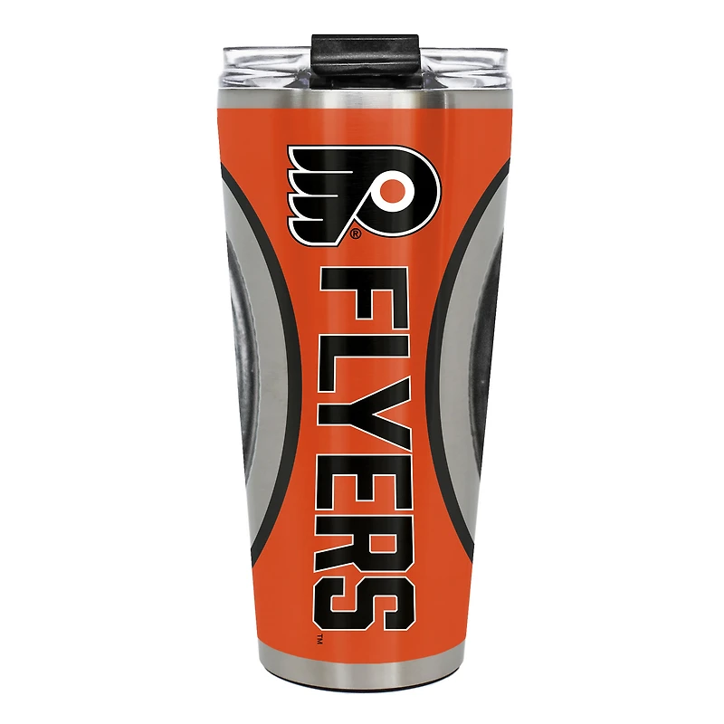 Philadelphia Flyers 32oz Big Slim Game Puck Travel Tumbler