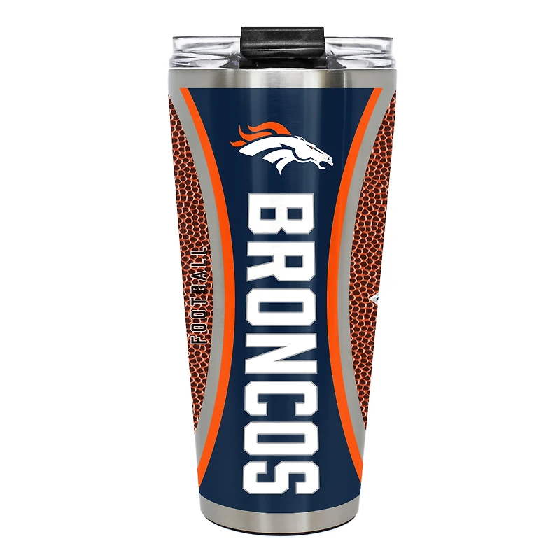 Denver Broncos 32oz. Big Slim Game Ball Travel Tumbler