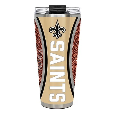 New Orleans Saints 32oz. Big Slim Game Ball Travel Tumbler
