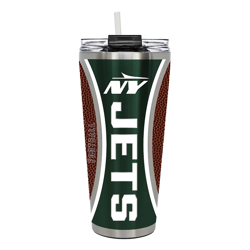 New York Jets 32oz. Big Slim Game Ball Travel Tumbler