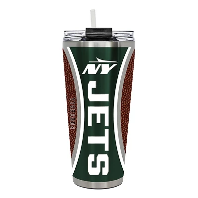 New York Jets 32oz. Big Slim Game Ball Travel Tumbler