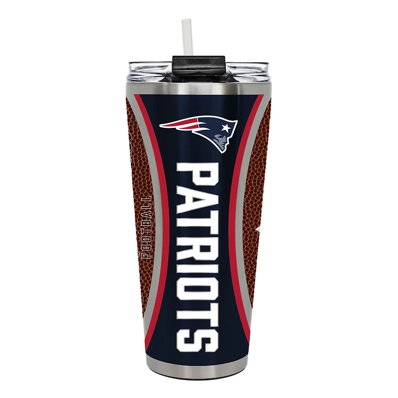 New England Patriots 32oz. Big Slim Game Ball Travel Tumbler