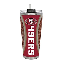 San Francisco 49ers 32oz. Big Slim Game Ball Travel Tumbler
