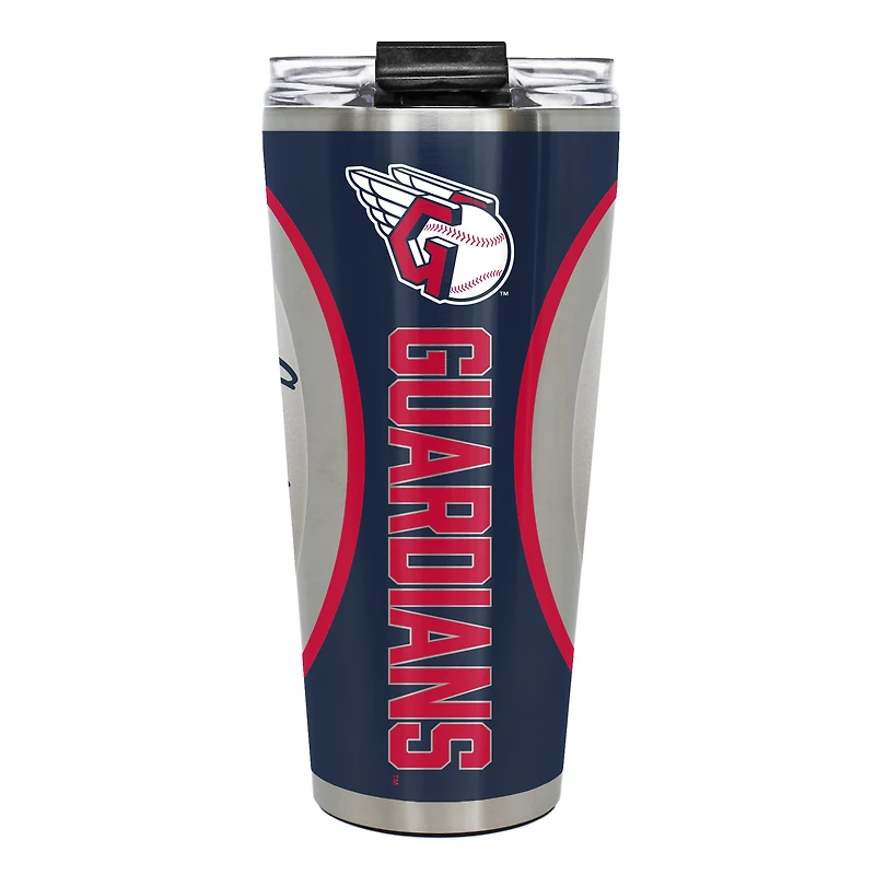 Cleveland Guardians 32oz. Big Slim Game Ball Travel Tumbler