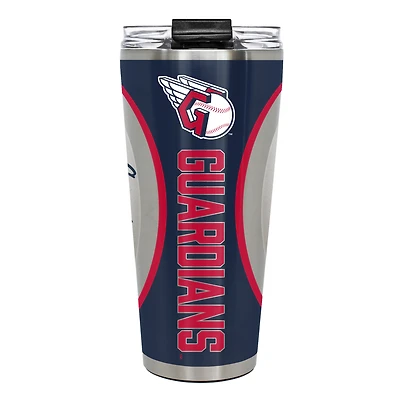 Cleveland Guardians 32oz. Big Slim Game Ball Travel Tumbler