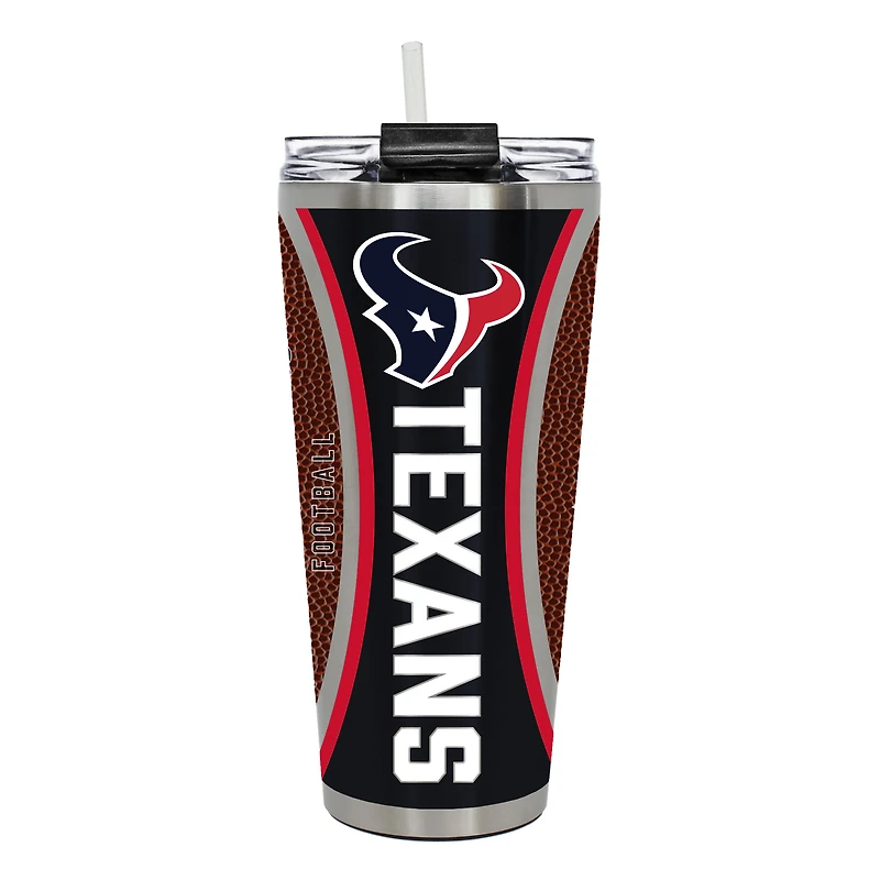 Houston Texans 32oz. Big Slim Game Ball Travel Tumbler