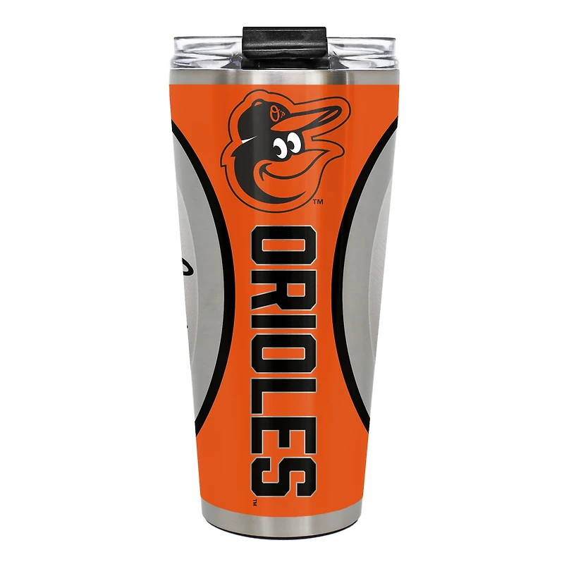 Baltimore Orioles 32oz. Big Slim Game Ball Travel Tumbler