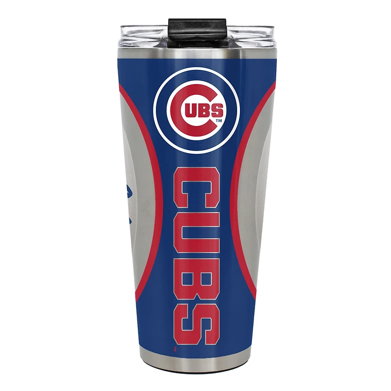 Chicago Cubs 32oz. Big Slim Game Ball Travel Tumbler