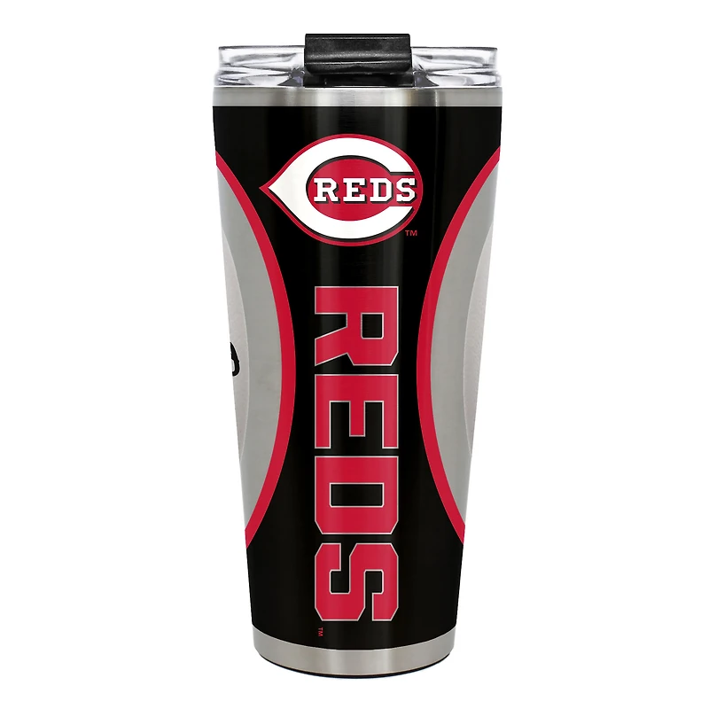 Cincinnati Reds 32oz. Big Slim Game Ball Travel Tumbler