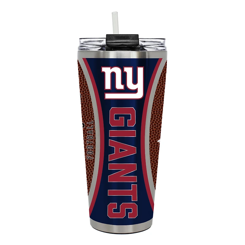 New York Giants 32oz. Big Slim Game Ball Travel Tumbler
