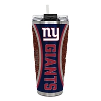 New York Giants 32oz. Big Slim Game Ball Travel Tumbler