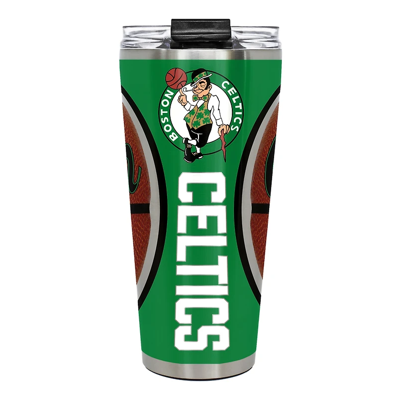 Boston Celtics 32oz. Big Slim Game Ball Travel Tumbler