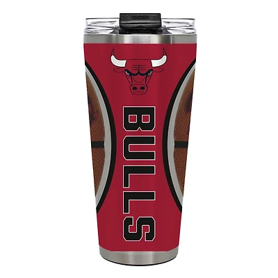 Chicago Bulls 32oz. Big Slim Game Ball Travel Tumbler