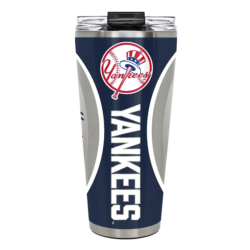 New York Yankees 32oz. Big Slim Game Ball Travel Tumbler