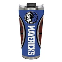 Dallas Mavericks 32oz. Big Slim Game Ball Travel Tumbler