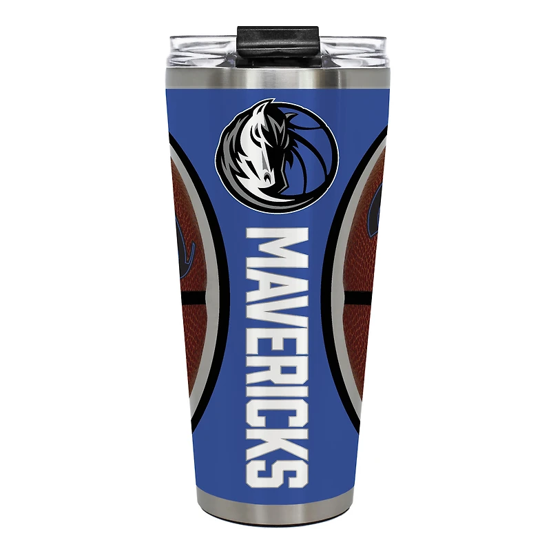 Dallas Mavericks 32oz. Big Slim Game Ball Travel Tumbler
