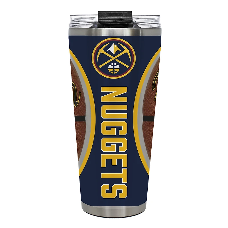 Denver Nuggets 32oz. Big Slim Game Ball Travel Tumbler