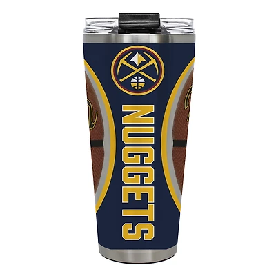 Denver Nuggets 32oz. Big Slim Game Ball Travel Tumbler