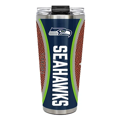 Seattle Seahawks 32oz. Big Slim Game Ball Travel Tumbler