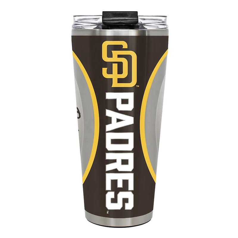 San Diego Padres 32oz. Big Slim Game Ball Travel Tumbler