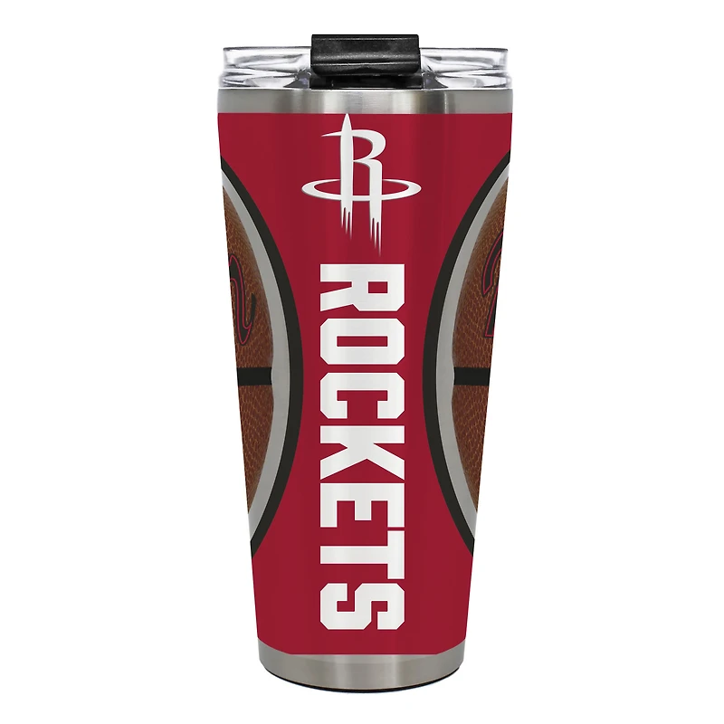 Houston Rockets 32oz. Big Slim Game Ball Travel Tumbler