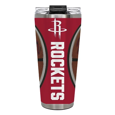 Houston Rockets 32oz. Big Slim Game Ball Travel Tumbler