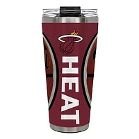 Miami Heat 32oz. Big Slim Game Ball Travel Tumbler