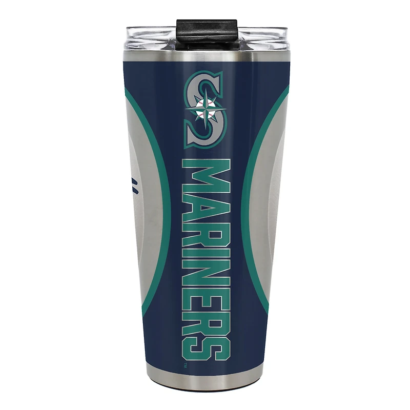 Seattle Mariners 32oz. Big Slim Game Ball Travel Tumbler
