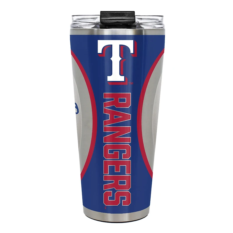Texas Rangers 32oz. Big Slim Game Ball Travel Tumbler
