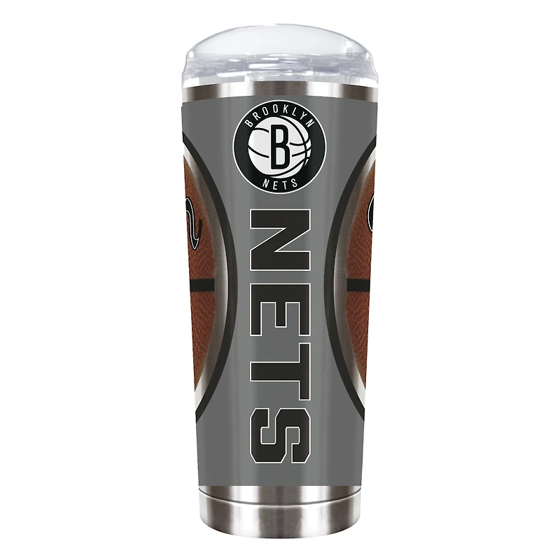 Brooklyn Nets 32oz. Big Slim Game Ball Travel Tumbler