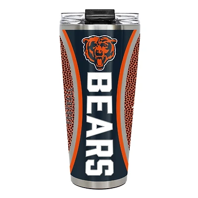 Chicago Bears 32oz. Big Slim Game Ball Travel Tumbler