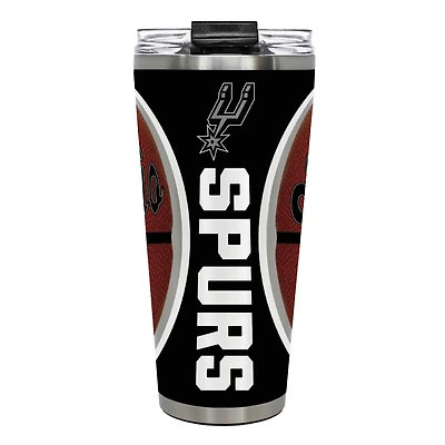 San Antonio Spurs 32oz. Big Slim Game Ball Travel Tumbler