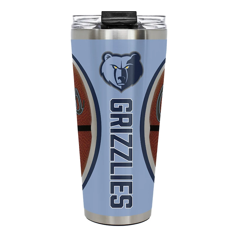 Memphis Grizzlies 32oz. Big Slim Game Ball Travel Tumbler