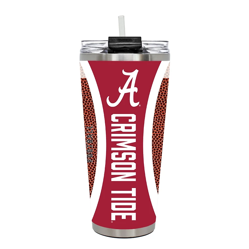 Alabama Crimson Tide 32oz. Big Slim Game Ball Travel Tumbler