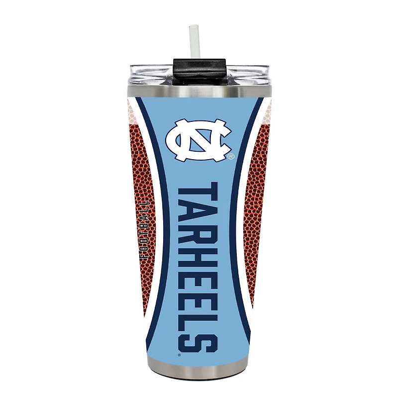 North Carolina Tar Heels 32oz. Big Slim Game Ball Travel Tumbler
