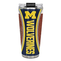 Michigan Wolverines 32oz. Big Slim Game Ball Travel Tumbler